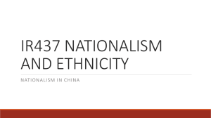 IR437 nationalism in china