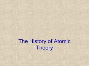 Unit 03 Atomic History