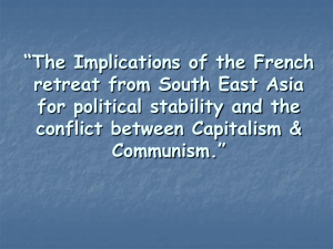 The Implications of the French retreat from South