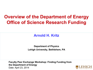Copy of Arnold Kritz's powerpoint presentation on Overview of