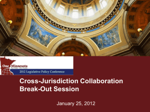 Why Cross-Jurisdiction Collaboration?