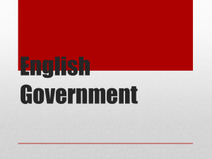 English Government