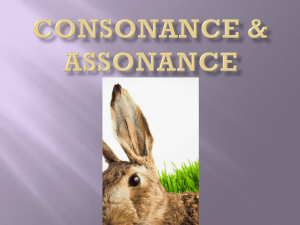Consonance & Assonance PPT