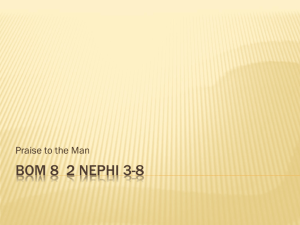 2 Nephi 3-8