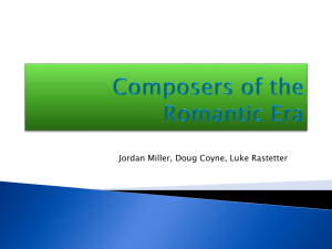 Composers of the Romantic Era