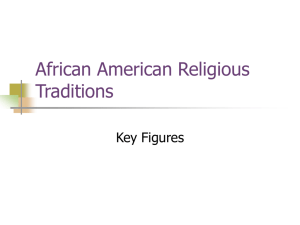 African American Religious Traditions