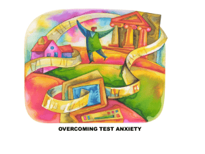Overcoming Test Anxiety PowerPoint - Linn