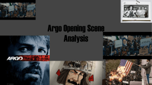 Argo Opening Scene Analysis