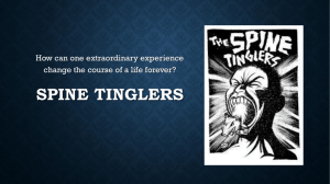 Reading Spine Tinglers