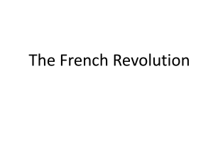 French Revolution Part 1