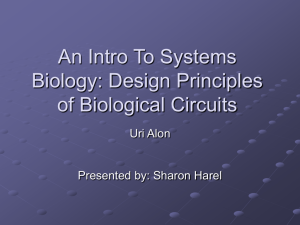 An_Intro_To_Systems_Biology