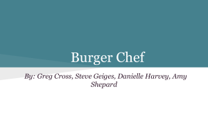 Burger Chef - Steve Geiges