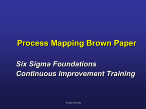 Process Mapping - freesixsigmasite.com