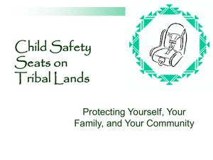 Child Safety Seats Powerpoint Presentation
