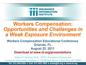 WCEC-082211 - Insurance Information Institute