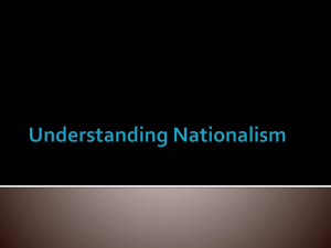 Understanding Nationalism