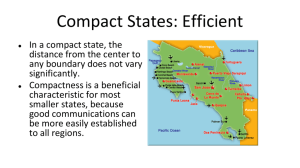 Compact States: Efficient