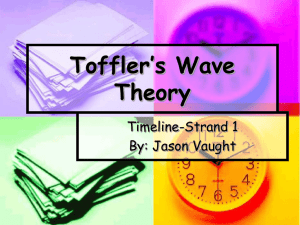 Toffler's Wave Theory