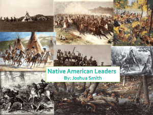 Native American Leaders By - emmi09