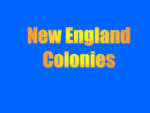 Pilgrims (Plymouth) and Puritans (Massachusetts Bay) settled for