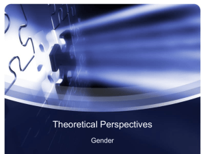 Theoretical Perspectives - Grayslake North High School