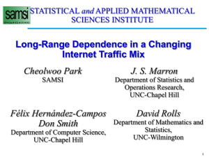 Long-Range-Dependence in a Changing Internet Traffic Mix