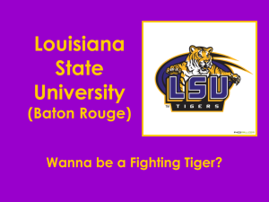 Louisiana State University - stroh