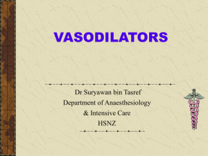 Vasodilators