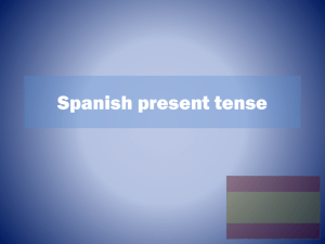 Spanish present tense - mflatcfs