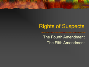 4th & 5th Amendments