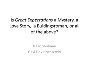 Is Great Expectations a Mystery, a Buldingsroman, a Love Story, or
