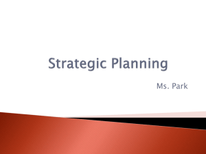 Strategic Planning_lesson 2