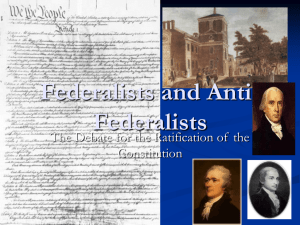 Federalists and Anti..