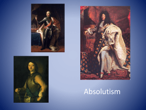 Absolutism 2011 Refined