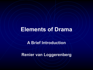 elements-of-dramanew - Renier van Loggerenberg Drama and