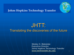 Johns Hopkins Technology Transfer