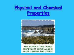 Physical and Chemical Properties