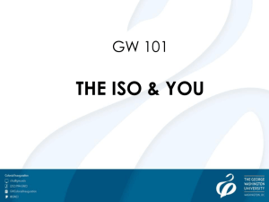 THE ISO & YOU - Colonial Inauguration