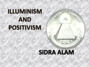 Illuminism and Positivism