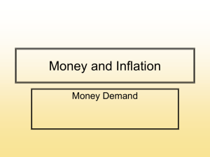 Money Supply & Monetary Policy
