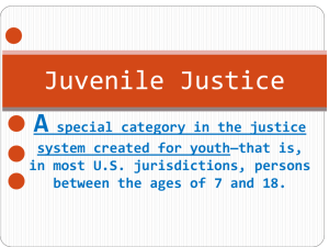 Juvenile Justice - Mesa Public Schools