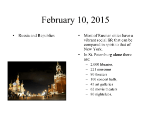 Economy of Russia and the Republics