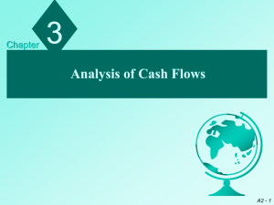 A2 - 1 Analysis of Cash Flows