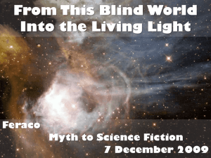 Cantos XVIII-XXXI: From This Blind World Into the Living Light