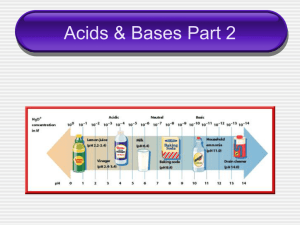 Acids & Bases 2