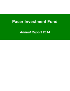 2014 Annual Report - Pacer Investment Fund