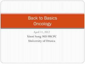 LMCC Refresher Course Oncology