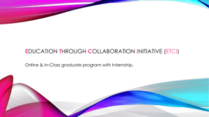 Education through Collaboration Initiative