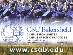 Bakersfield - The California State University