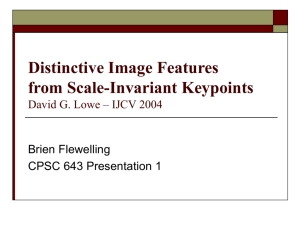 Distinctive Image Features from Scale